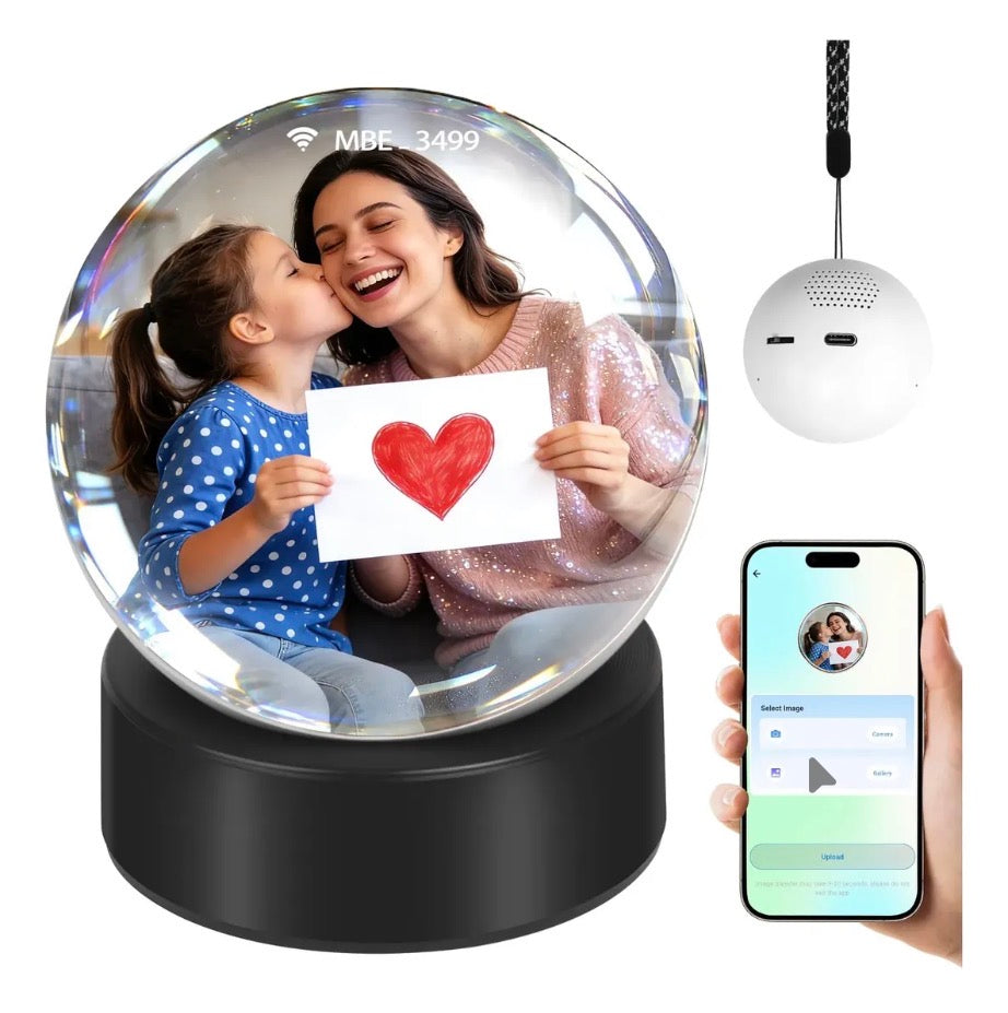 Esfera de Recuerdos | Reproduce Fotos y Videos con Sonido